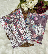 Printed Co-ord Chikankari set