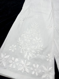 Occasionally Casual wear Chikankari Pant