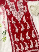 3D Muslin Batson Edition Kurta