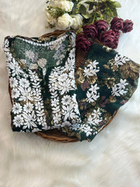 Printed Rayon cord set in 4 beautiful prints