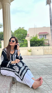 Super Soft Magic Hand Work Modal Cotton Kurta