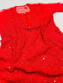 Resham muqiaish work jaal heavy kurta