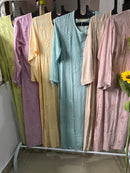 Comfortable Stylish chikankari Soft Kurtis in pastel shades