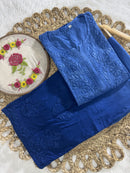 Beautiful dual shade Reyon kurti with palazzo