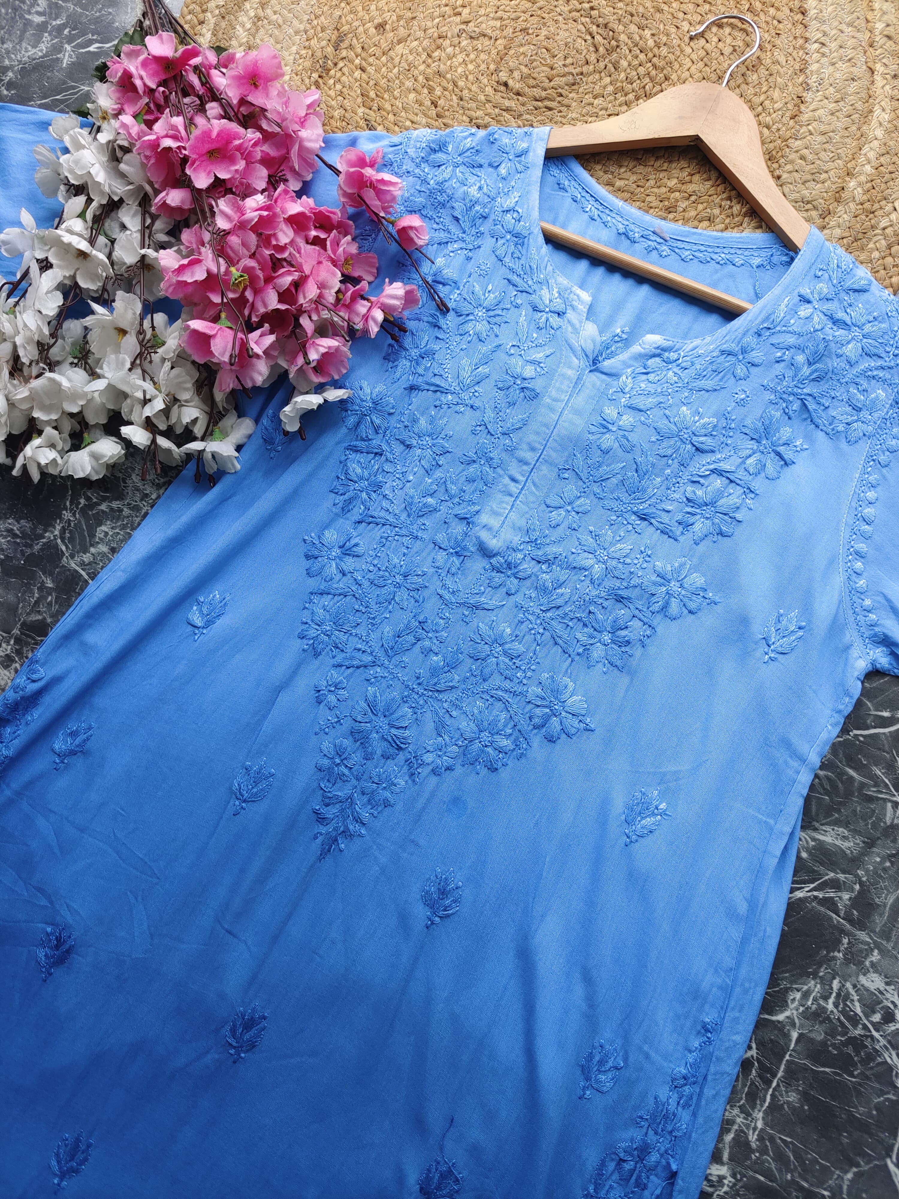 Soft Rayon Long All day wear Kurtis