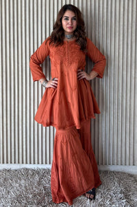 Pure Mul Mul dyed Co-ord Set