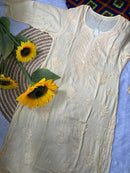 Iddat Rayon Dyeable Soft Pastel Shades Kurta