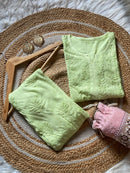 Soft pastel Shade dyed Rayon pocket pant