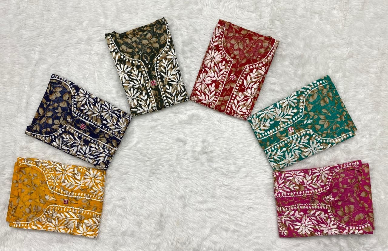 Soft mul stylish kurta