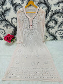 Heavy Gala Daman Mirror Kurta with inner