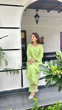 Chanderi Silk Pastel Shade Soft Set