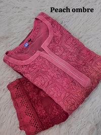 Pure Ghasspatti viscose Ombre shade