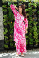 Zainab Floral Mul Print Set