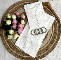 Lace Design Ghaspatti 3d worked chikankari