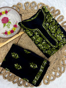 Rayon Dual thread Chikankari Co-ord