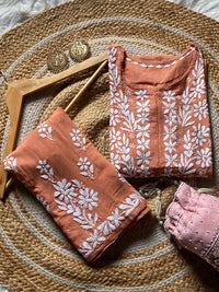 Heavy Daman Work Rayon Premium kurta