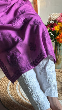 Lightweight Butter soft Chanderi silk Dyed Kurtis