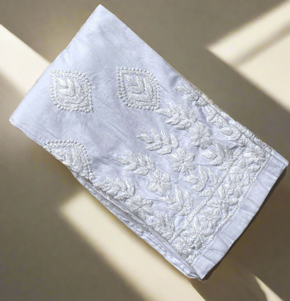 The Lycra Stretchable Chikankari Handmade Pant #1 In India