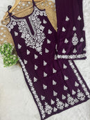 Rayon sleeveless co ord Combo