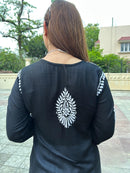 Super Soft Magic Hand Work Modal Cotton Kurta