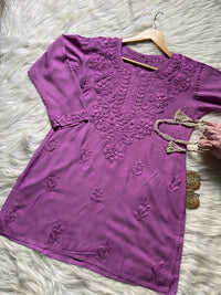 PREMIUM SPECIAL LIGHT WEIGHT OMBRE DYED RAYON SHORT TOP