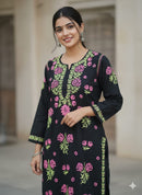 Festive Special modal Multi Thread Co-ord Set