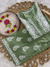 Modal Cotton Plazzo combo Fine rich Embroidery