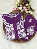 Buta embroidered Ghaspatti Kurta and plazzo