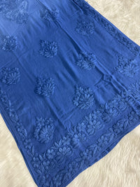 Beautiful dual shade Reyon kurti with palazzo