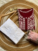 Rayon Fine Intricate Kurta