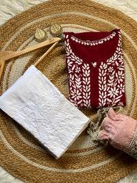 Rayon Fine Intricate Kurta