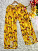 Presenting our Most demanding Exclusive Mul Mul long printed cord sets