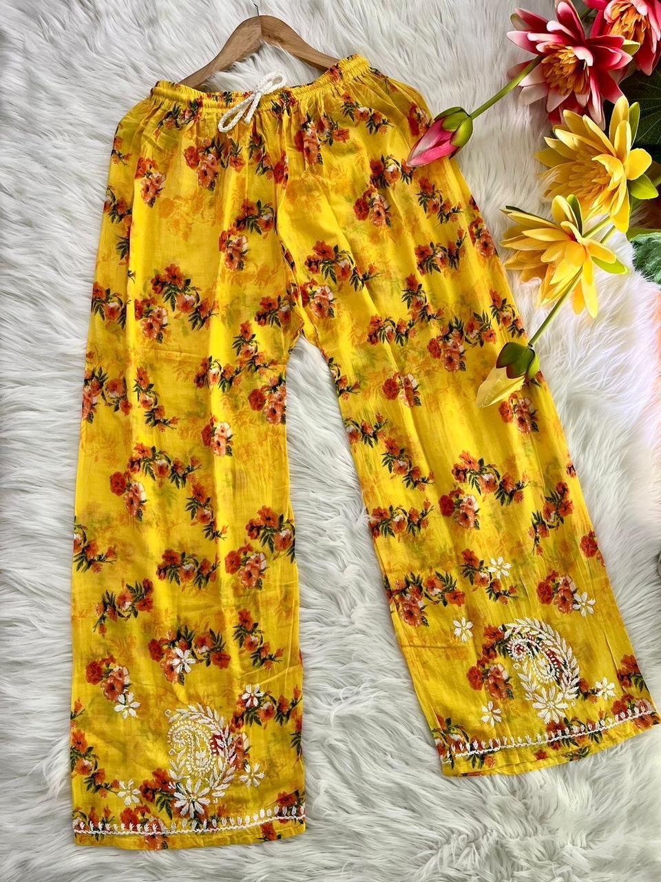 Presenting our Most demanding Exclusive Mul Mul long printed cord sets