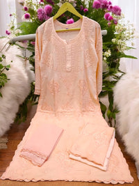 Beautiful Cut Work Modal Co-Ord Set with Dupatta