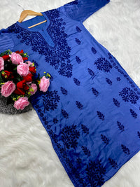 Modal Sikh Embroidery kurtas