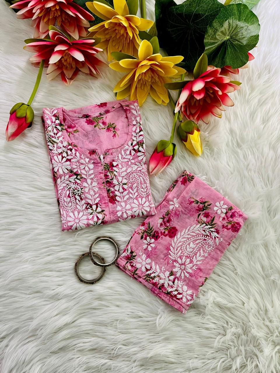 Presenting our Most demanding Exclusive Mul Mul long printed cord sets