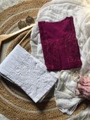 Zoya Heavy Worked Muqaish 3pc Modal Cotton Set