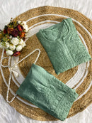 Alfaaz Trending Duet Handworked Chikankari Combo