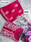 Heavy Handwork Kurti Combo with potli