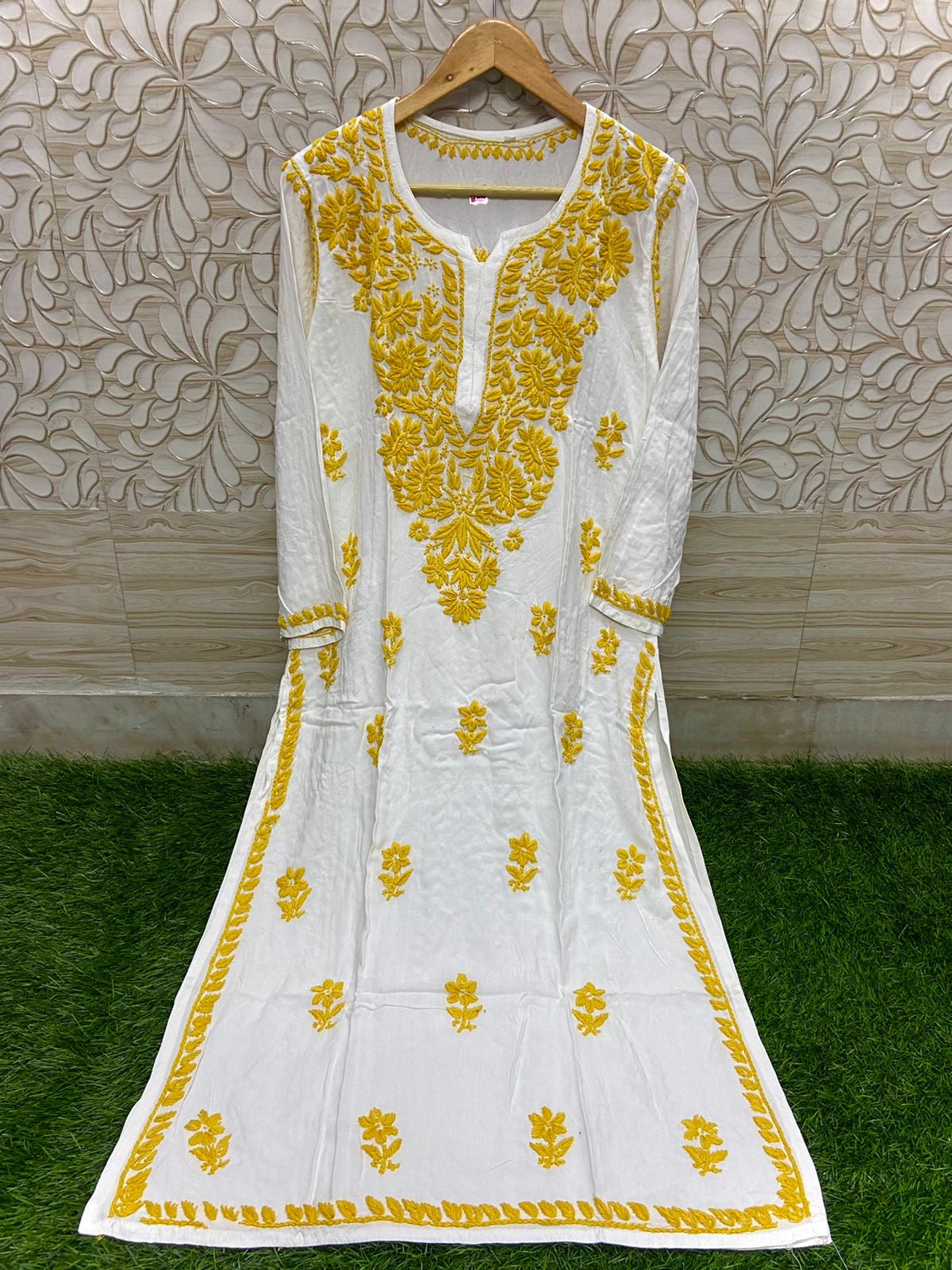 Heavy Rayon Cotton Kurti with Lycra pant