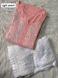 Soft Daman Mul Kurti And Plazzo combo