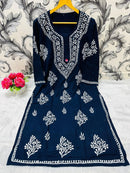 Plus sizes Soft Rayon Big Buta kurta