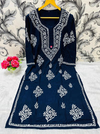 Plus sizes Soft Rayon Big Buta kurta