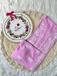 Zara Modal Cotton Embroidery Daman Combo