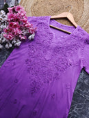 Soft Rayon Long All day wear Kurtis