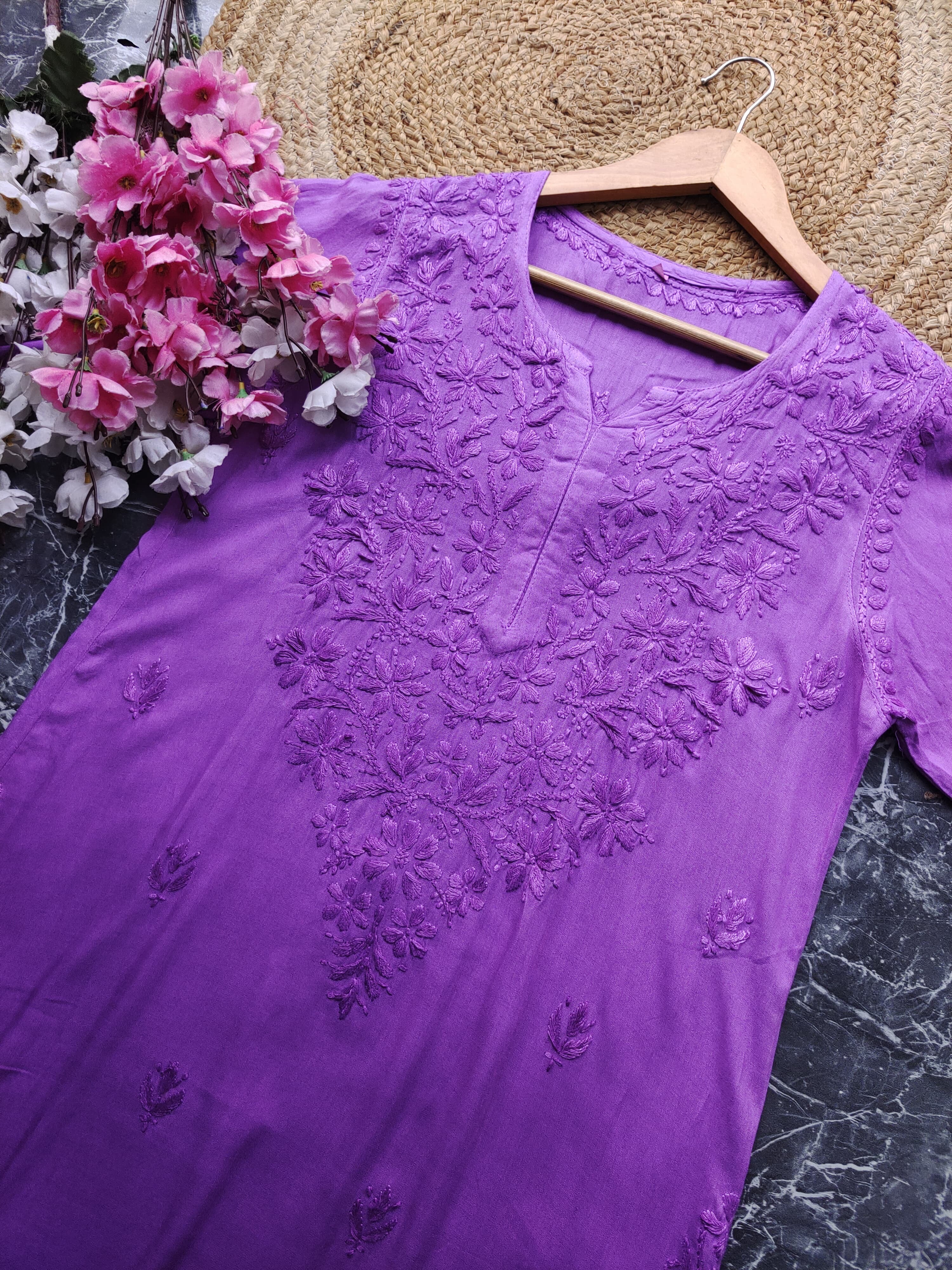 Soft Rayon Long All day wear Kurtis