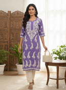 3D Muslin Batson Edition Kurta