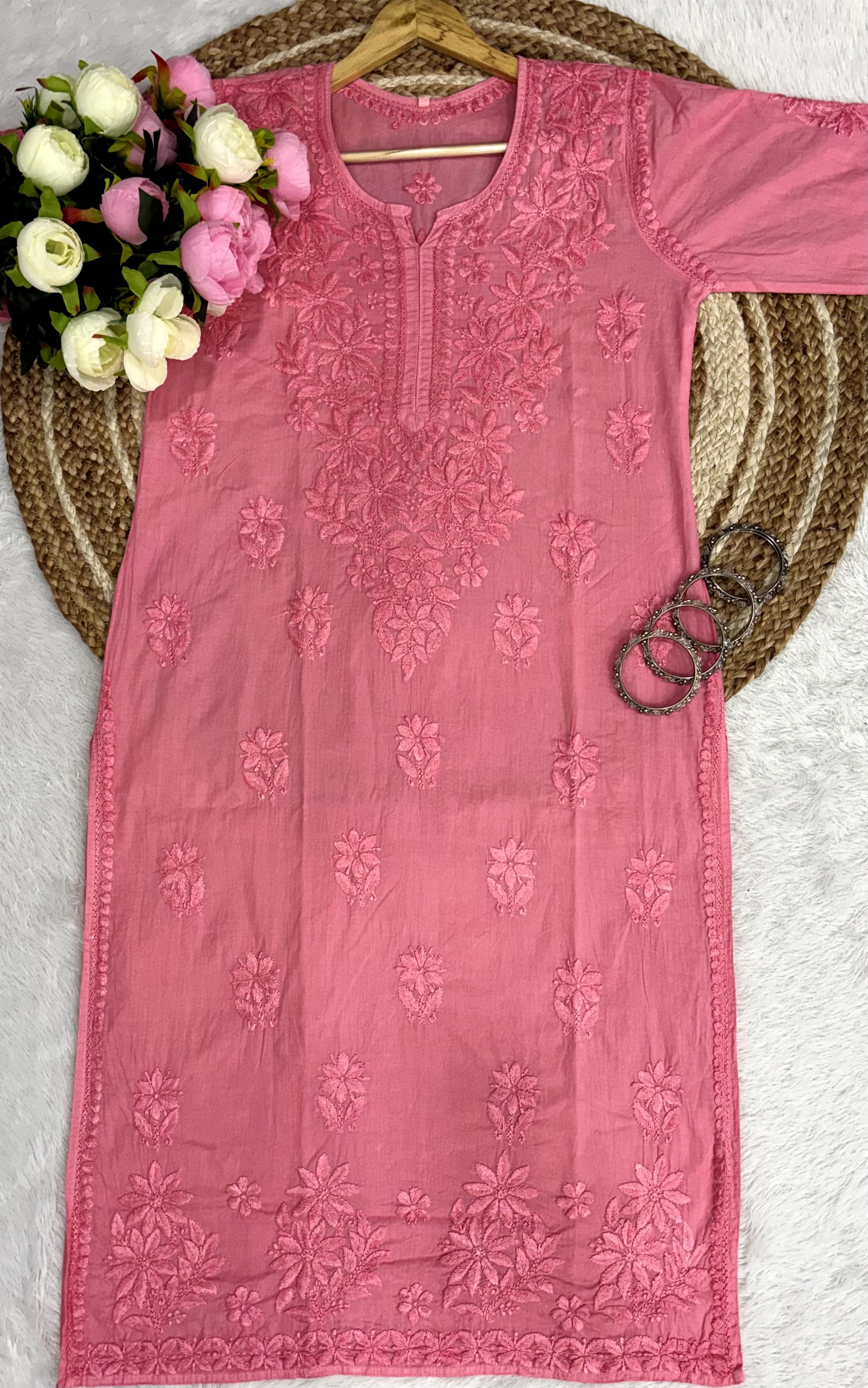 Ghaspatti Tone to tone Gala Daman kurti & Pant