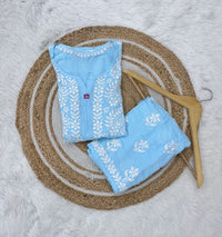 Heavy luxury embroidered Modal Cotton Set