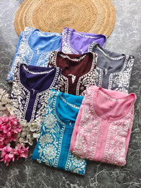 Fine Chikankari Handcrafted Traditional Combo
